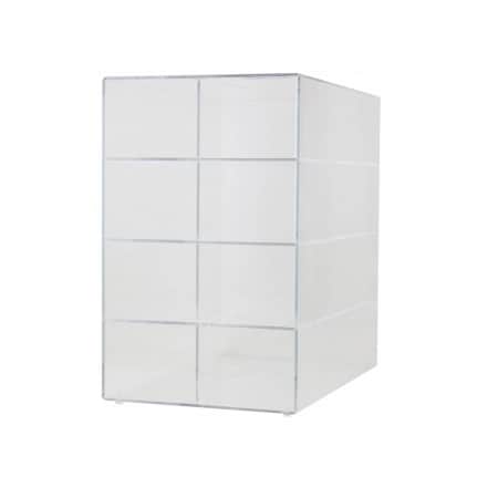 Tuckmar Acrylic Organizer for Styrofoam Storage Boxes, 2x4 Array 145759